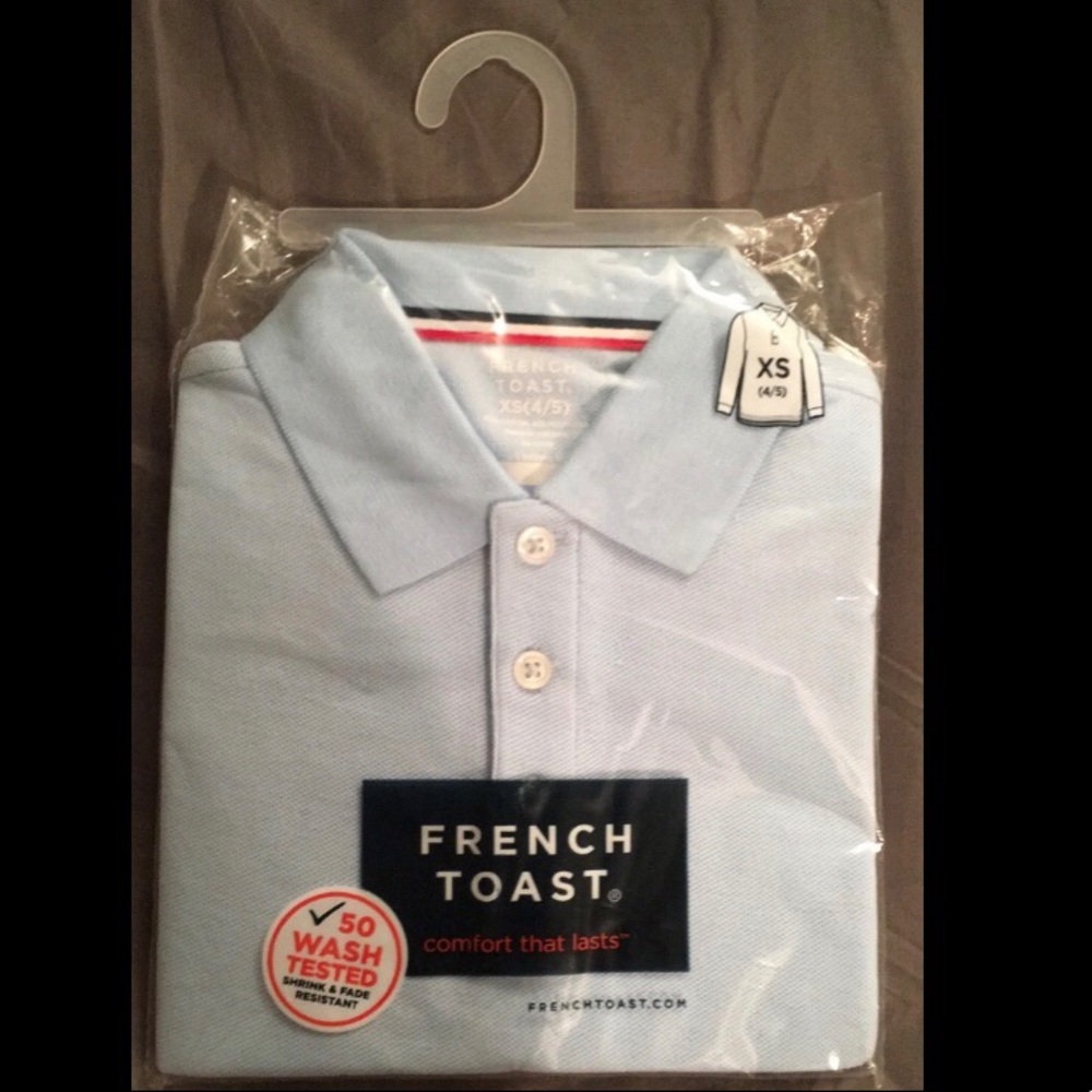 French Toast Uniform Polo Top